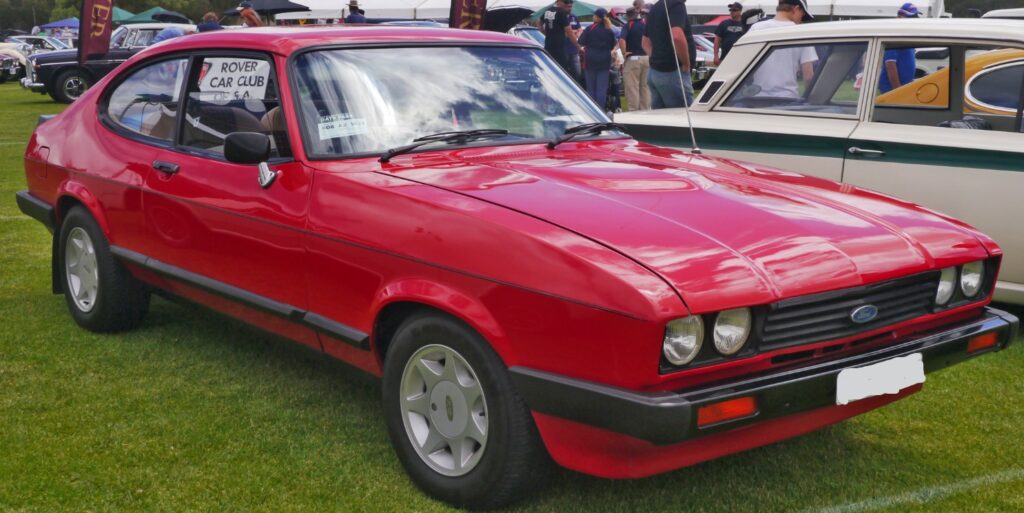 Все про Ford Capri, краткая история, особенности 7 Ford Capri