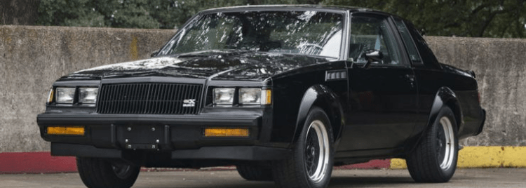 Buick GNX 1987 года выпуска. Факты 8 Buick GNX 1987