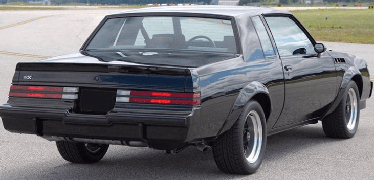 Buick GNX 1987 года выпуска. Факты 2 Buick GNX 1987